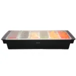 Porta Condimentos Profissional c/ 6 divisórias Weck