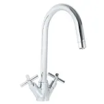 Contemporary Twin Lever Taps