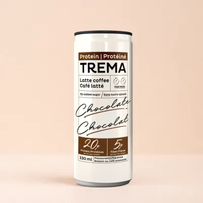 Chocolate - protein latte - no added sugar