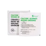 Calcium alginate dressing (with/without sliver)