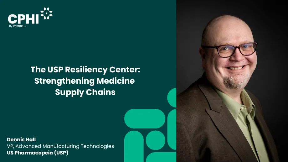 The USP Resiliency Center: Strengthening Medicine Supply Chains