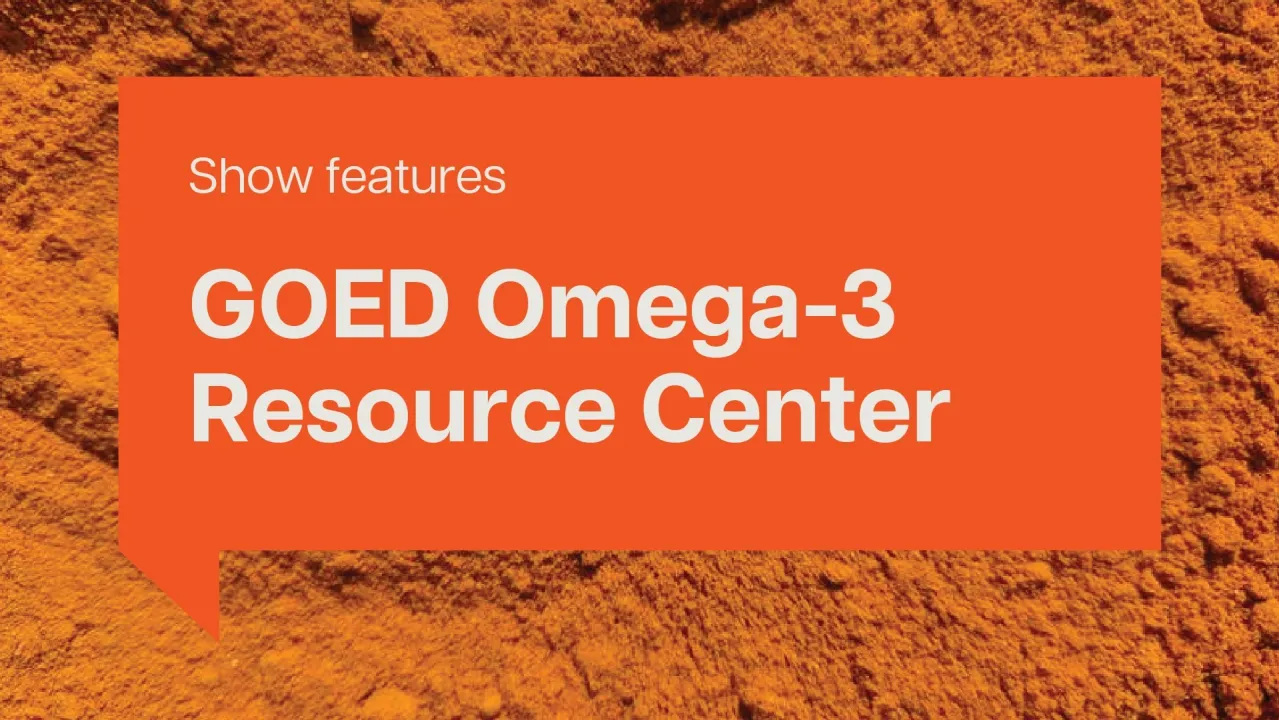 GOED Omega-3 Resource Center