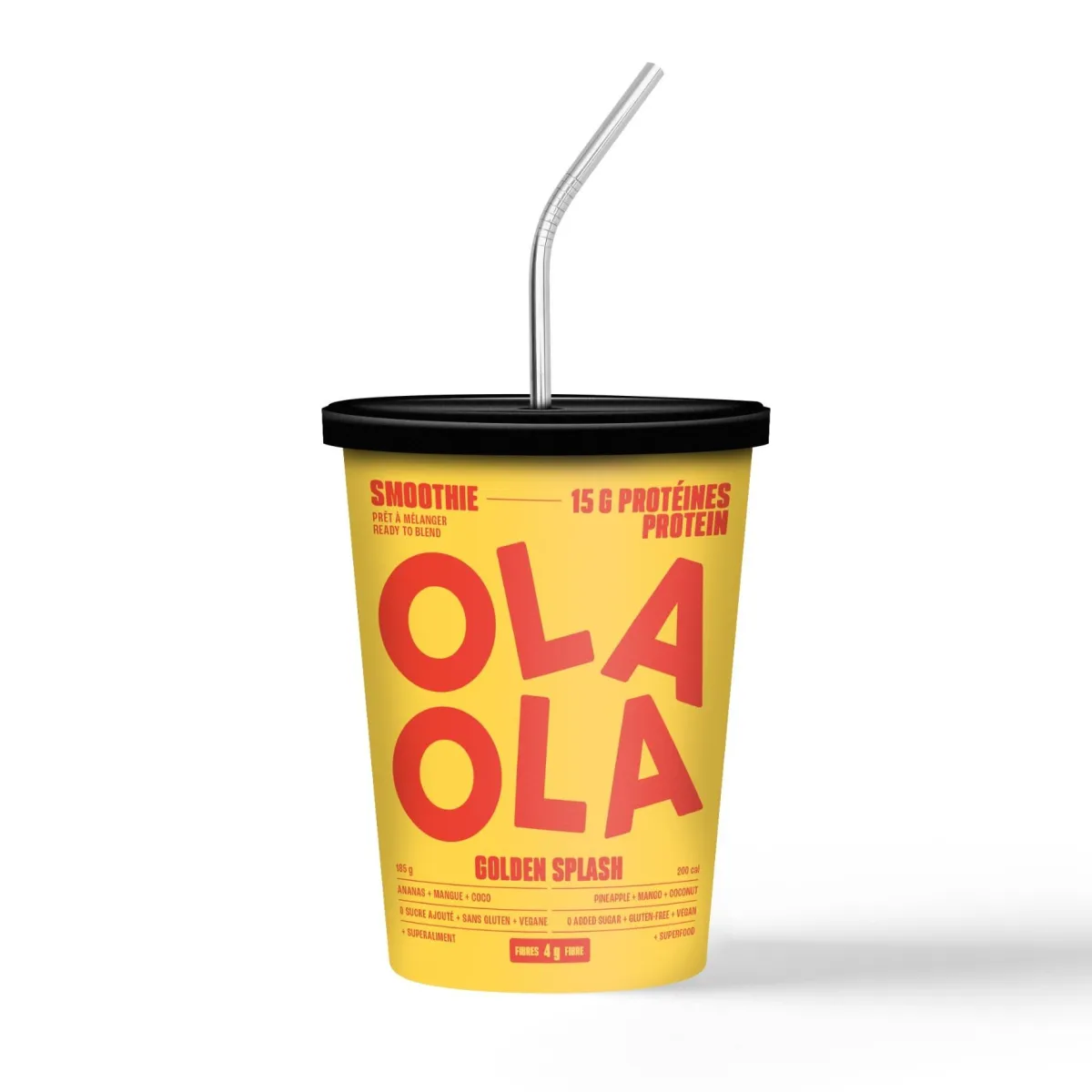 GOLDEN SPLASH - Protein smoothie pineapple, mango, coco