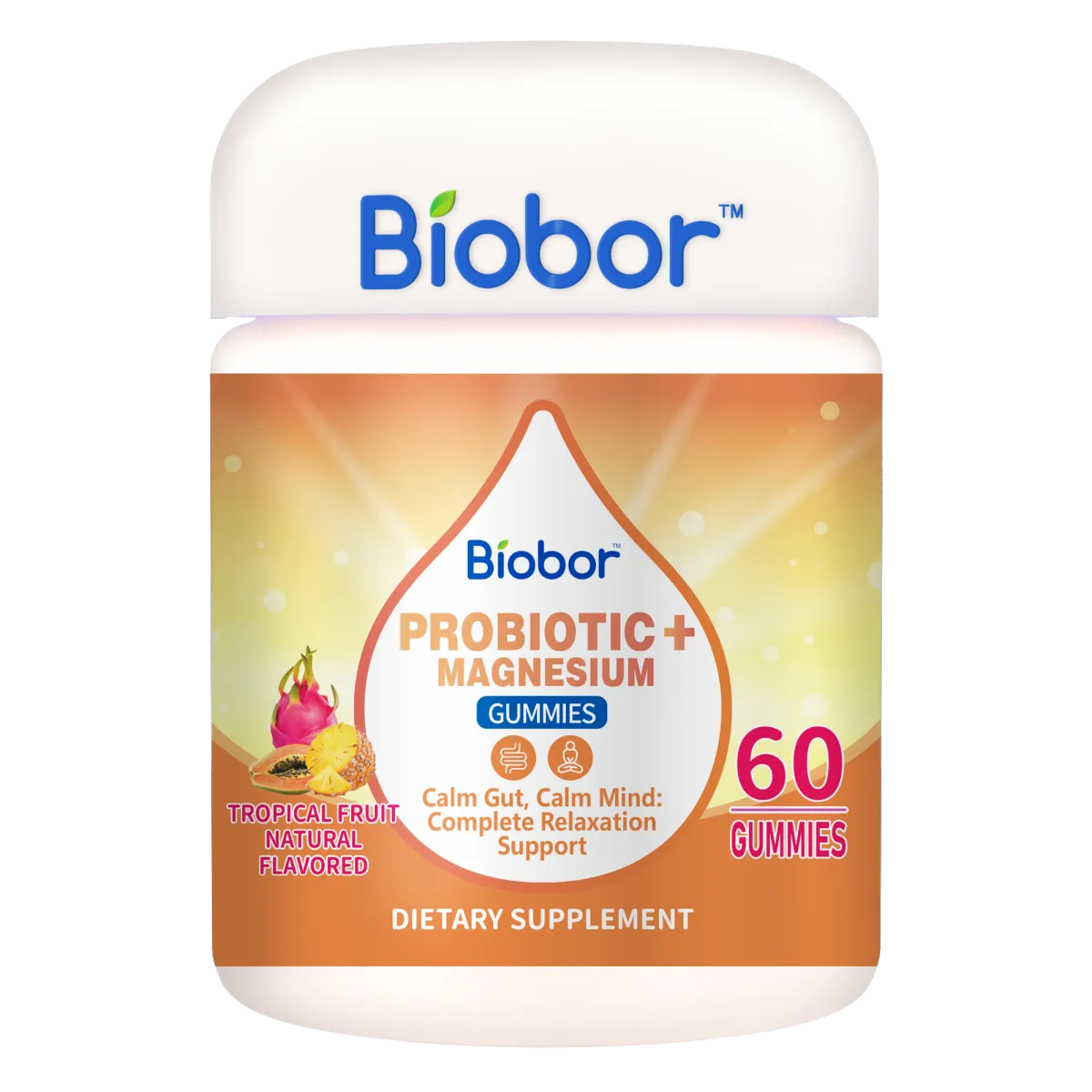 Biobor PROBIOTIC+MAGNESIUM Gummies