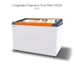 NS350 | Congelador Expositor New Slim 400 Litros