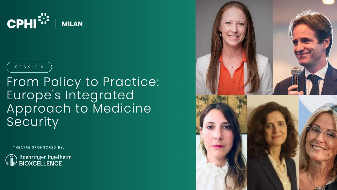 From Policy to Practice: Europe's Integrated Approach to Medicine Security