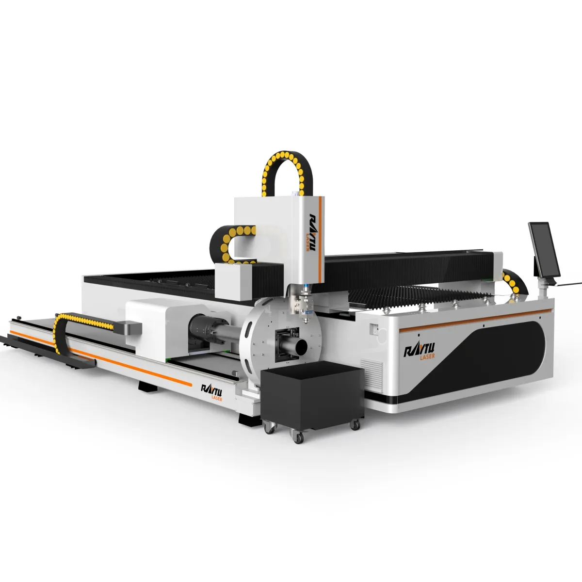 MAQUINA CORTE A LASER FIBRA ÓPTICA HIBRIDA (CHAPA E TUBO)