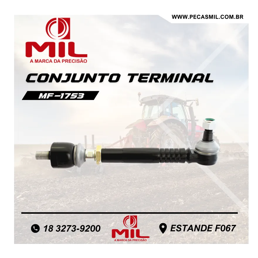 Complete Steering Tie Rod Terminal (Left/Hight) for Tractors