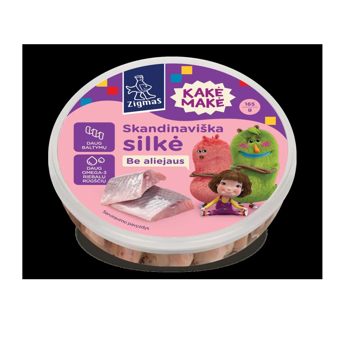 Zigmas Kake Make Herring Fillet Pieces