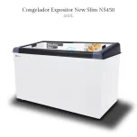 NS450 | Congelador Expositor New Slim 460 Litros
