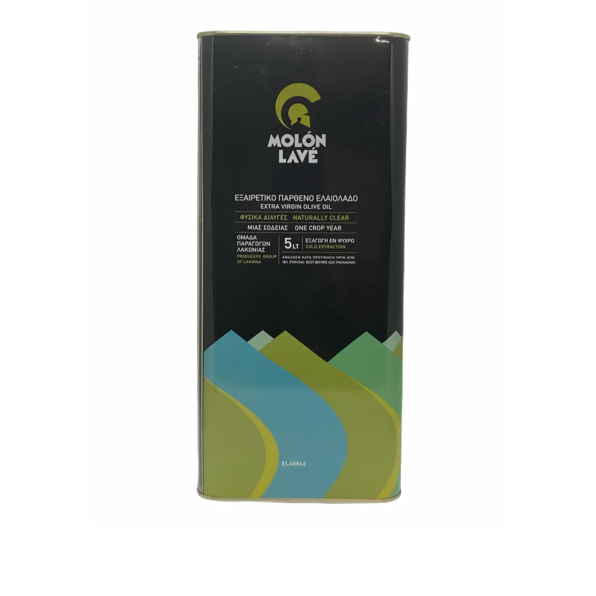Molón Lavé Extra virgin olive oil 4 X 5LT