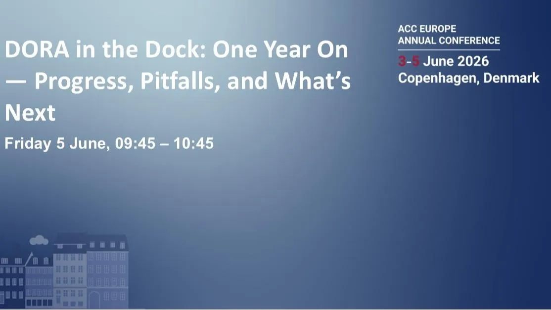 DORA in the Dock: One Year On — Progress, Pitfalls, and What’s Next