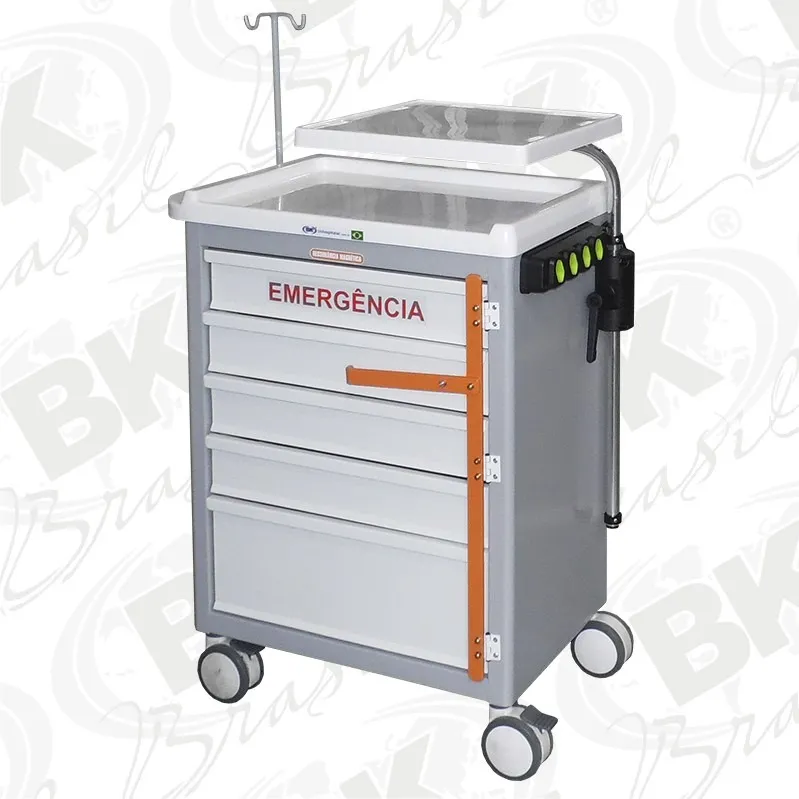 CARRO DE EMERGÊNCIA PARA RESSONÂNCIA MAGNÉTICA