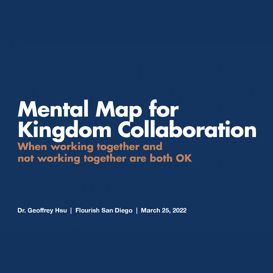 Mental Map for Kingdom Collaboration