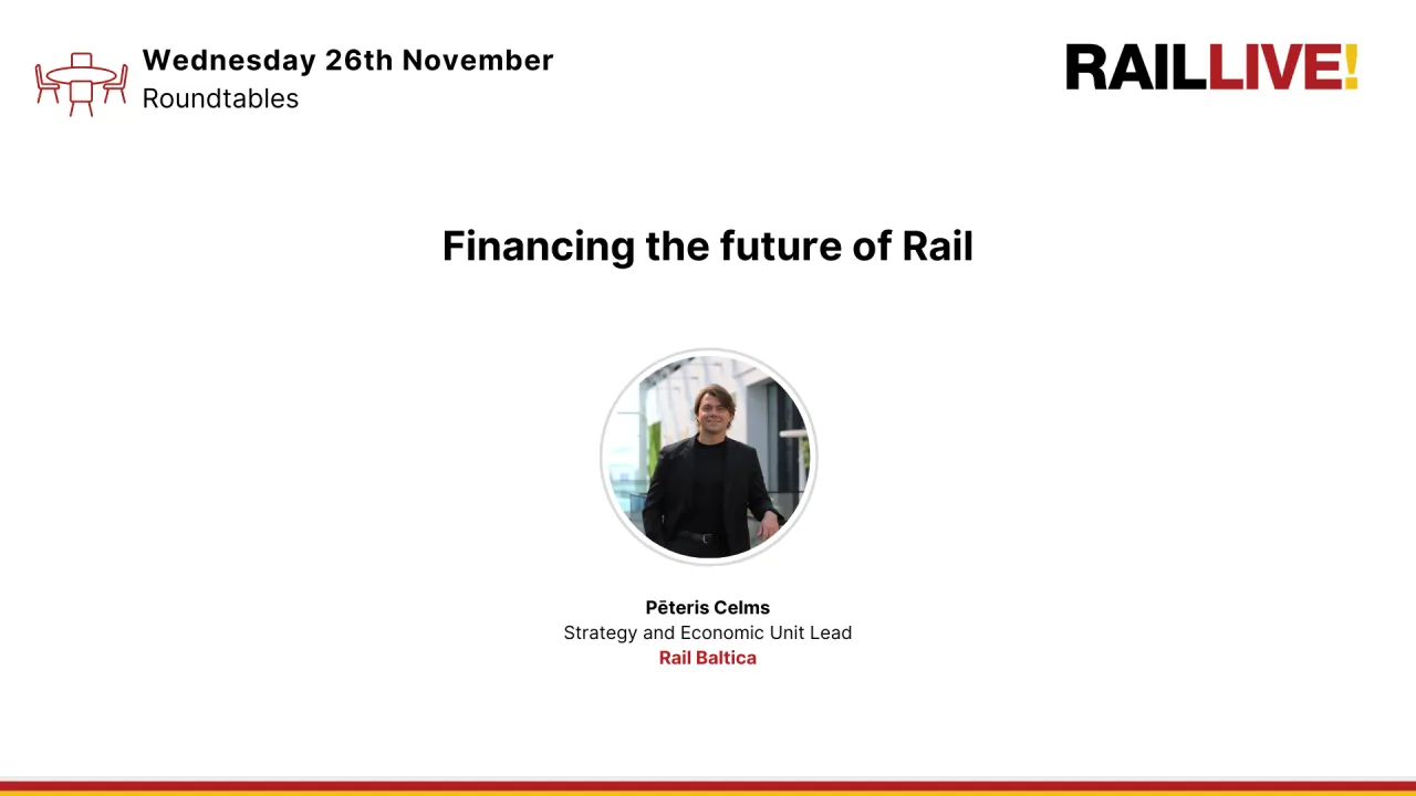 Roundtable 1: Financing the future of Rail