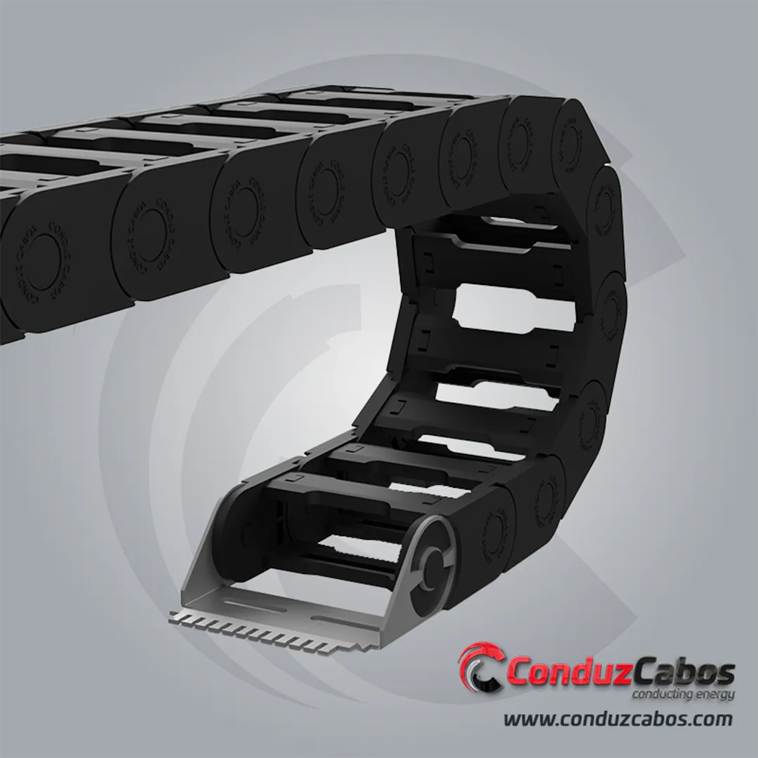 Esteira Porta Cabos de Nylon Uniflex