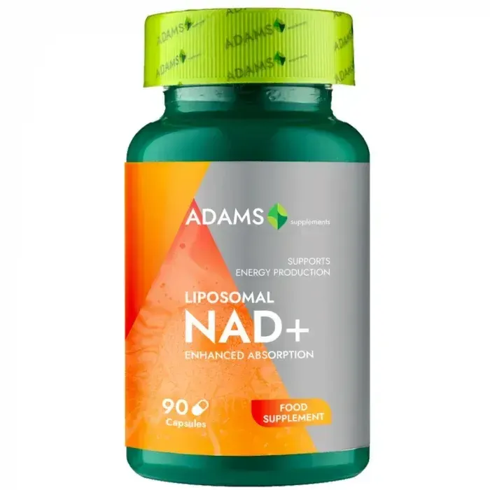 Liposomal NAD+ 300 mg, 90 capsules, Adams Supplements