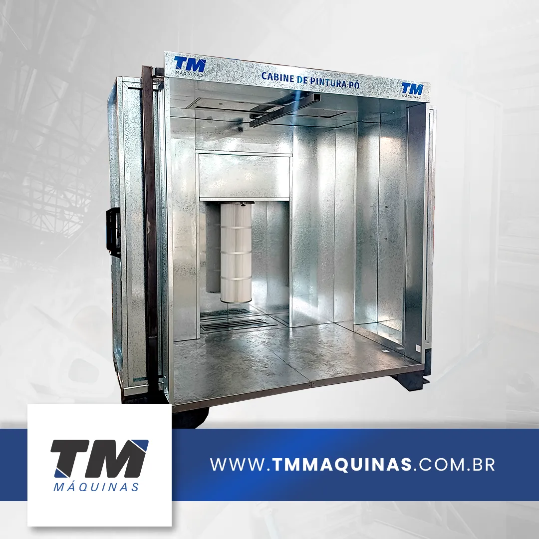 Cabine Eletrostática a Pó
