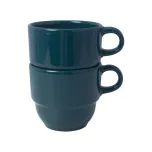 Canecas Torre Azul Petróleo Outono de 200ml - Sem Resina