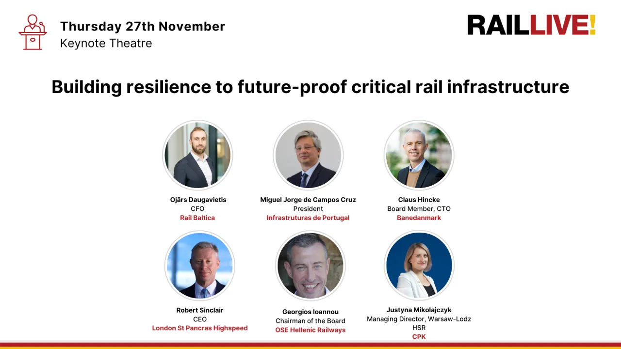 Building resilience to future-proof critical rail infrastructure