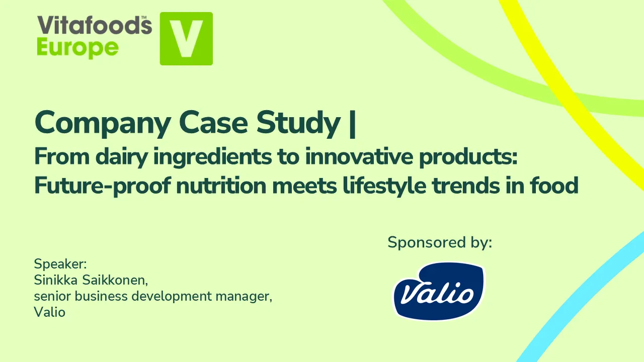 Company Case Study by Valio | From dairy ingredients to innovative products: Future-proof nutrition meets lifestyle trends in food