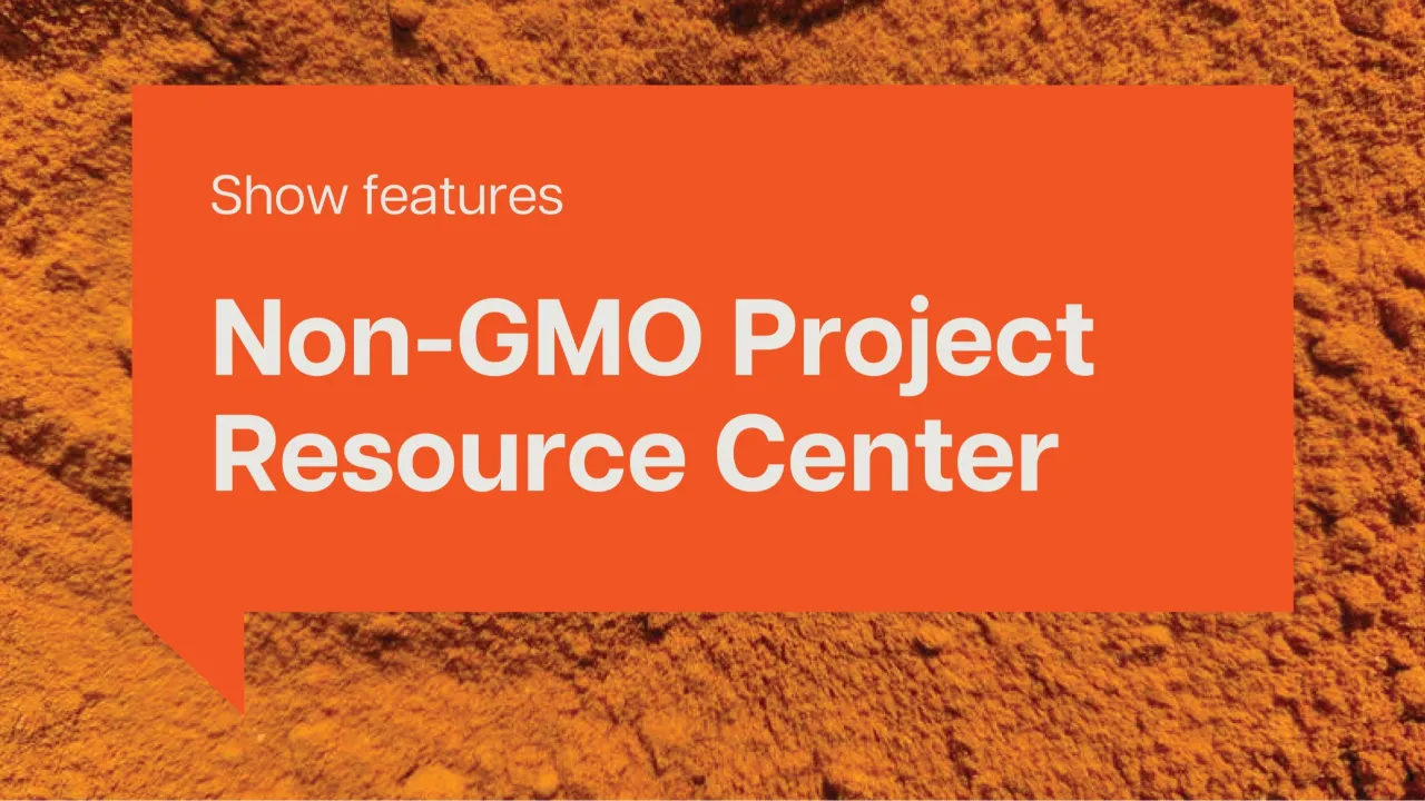 Non-GMO Project Resource Center