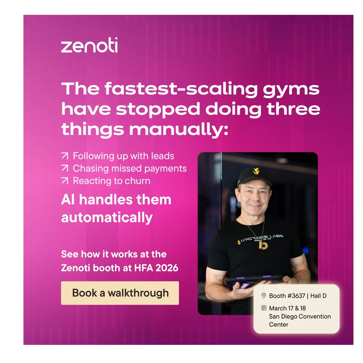 AI-powered, all-in-one fitness center and gym software