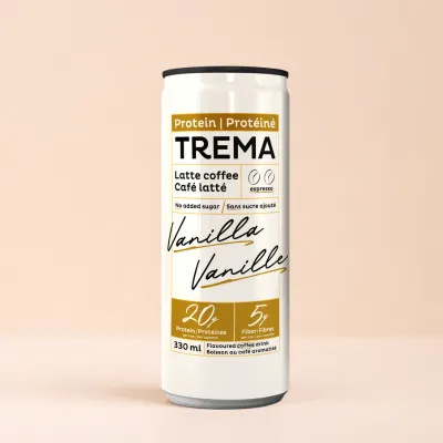 Vanilla - protein latte - no added sugar