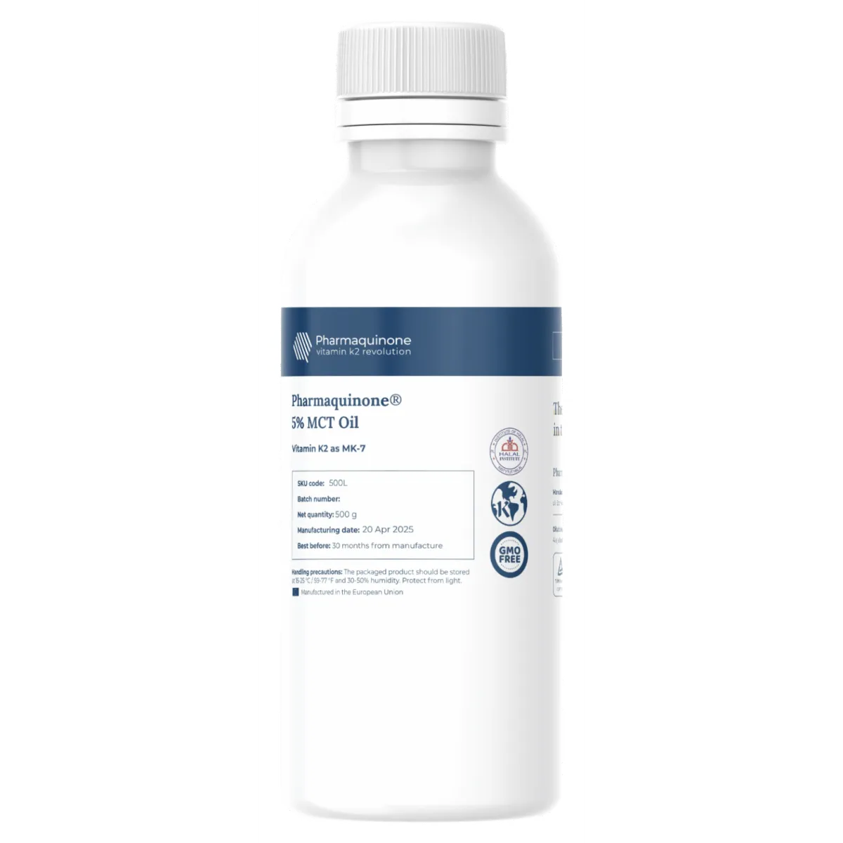 Pharmaquinone® 5% MCT Oil Vitamin K2 as MK-7