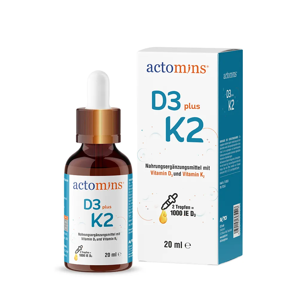 Vitamina D , Vitamina K y Vitamina E Suplemento líquido dietético