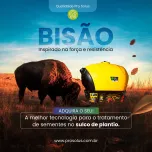 Pulverizador de Sulco Bisão