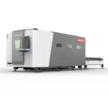 Série GS-H | Máquina de Corte a Laser de Fibra com Troca de Mesa Fechada para Chapas Metálicas