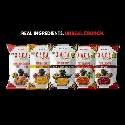 Xaca Cantina Tortilla Chips - made from avocado oil or grass-fed tallow