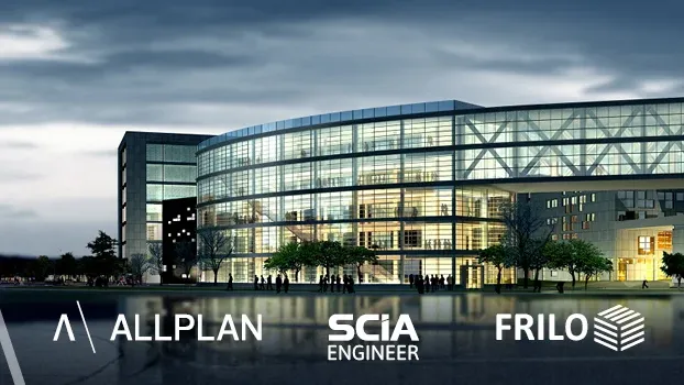 ALLPLAN, FRILO & SCIA | Vom Entwurf über Analyse und Berechnung bis zu Detaillierung
