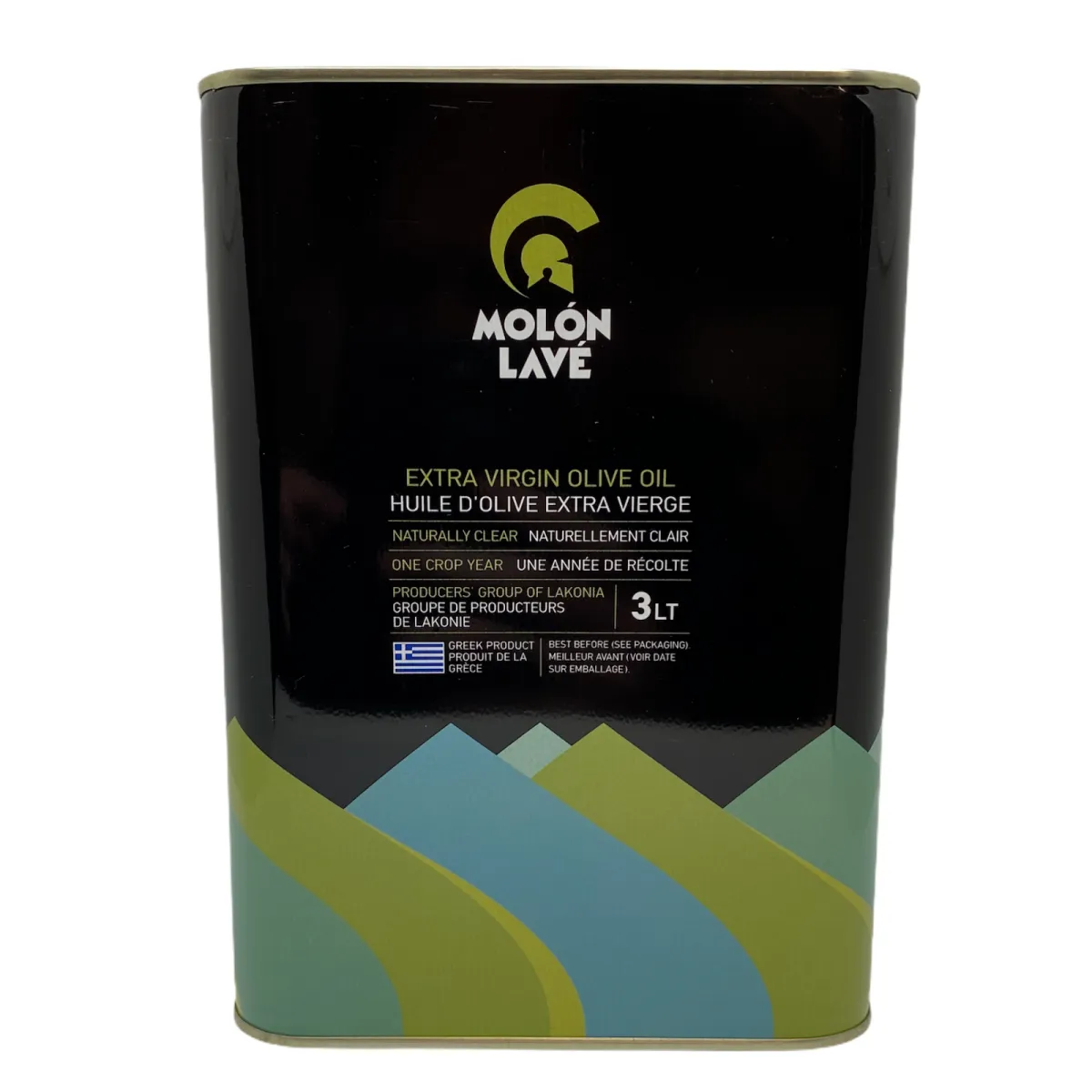 Molón Lavé Extra virgin olive oil 4 X 3LT