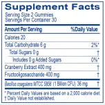 Biobor PROBIOTIC+CRANBERRY Gummies