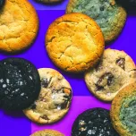 Miso Peanut Butter frozen cookie dough