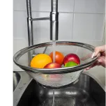 Escorredor inox multiuso 28 cm