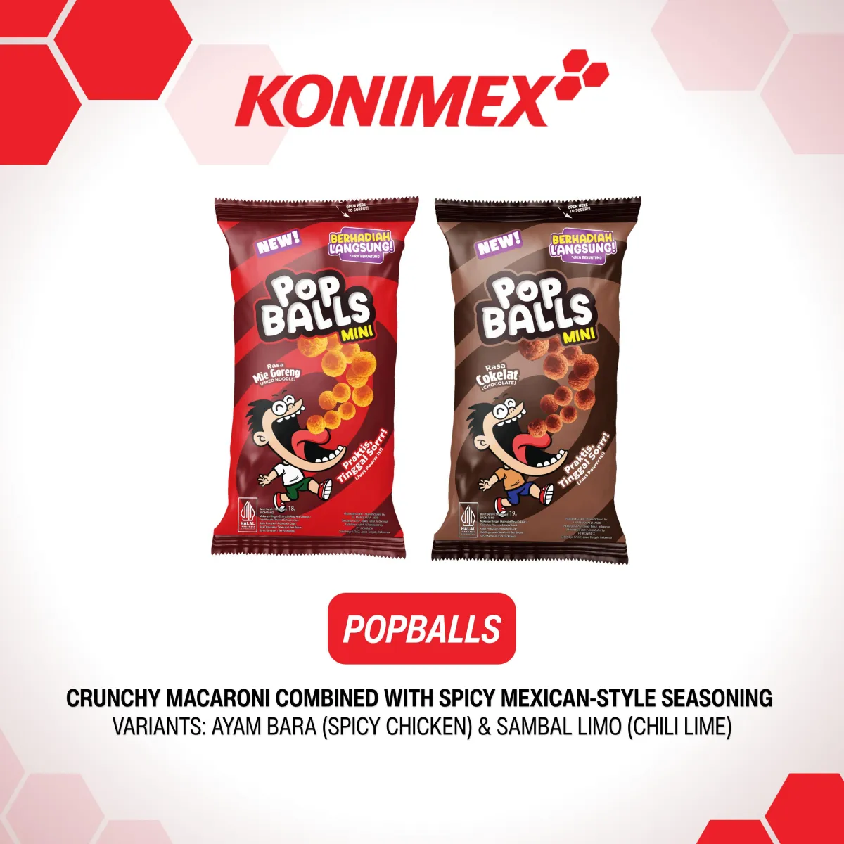 POPBALLS (Crunchy Mini Balls)