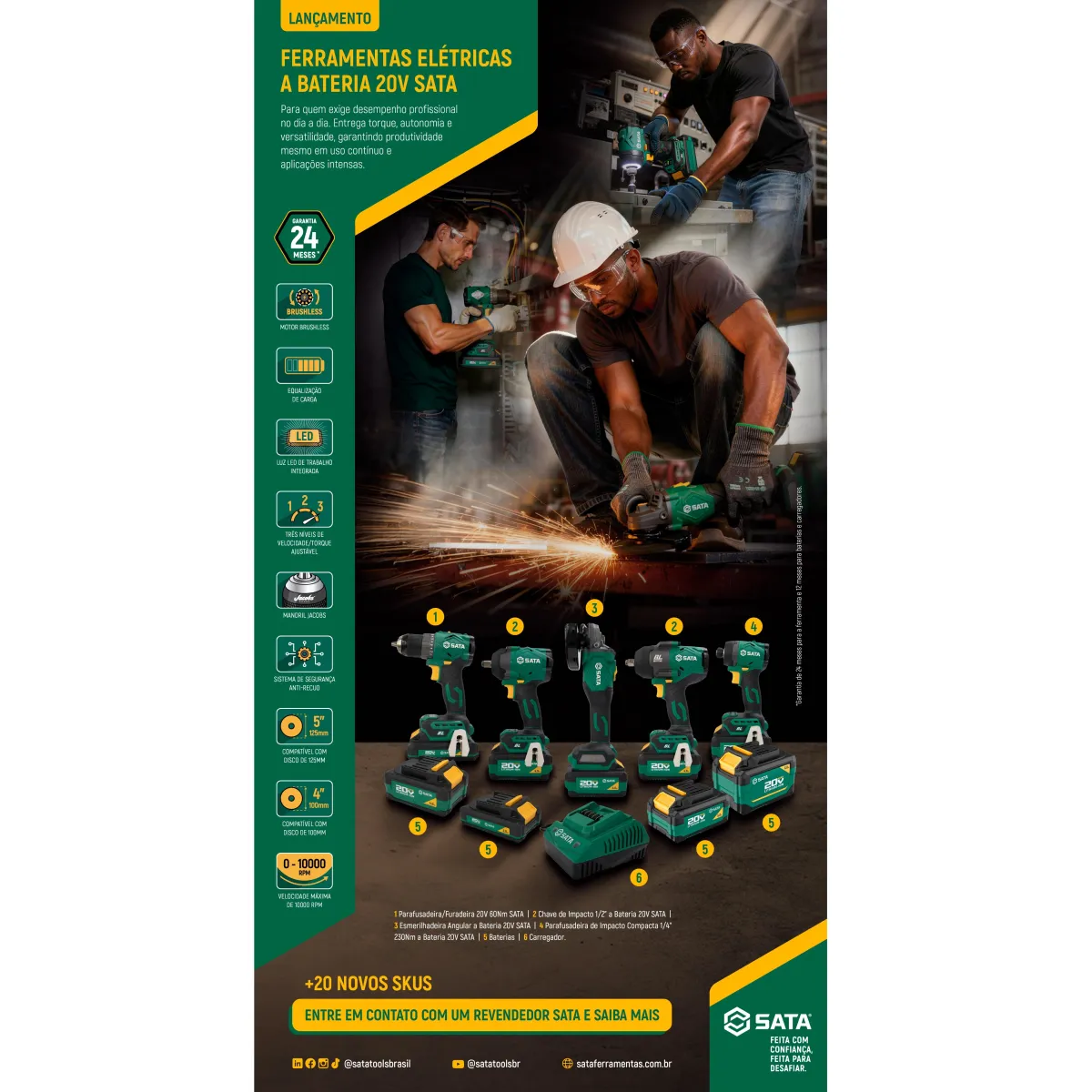 Ferramentas a Bateria