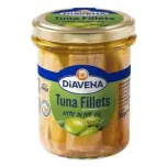 DIAVENA Tuna Fillets, Tuna Chunks, Salad with Tuna, canned, 80g/160g./200g/320g
