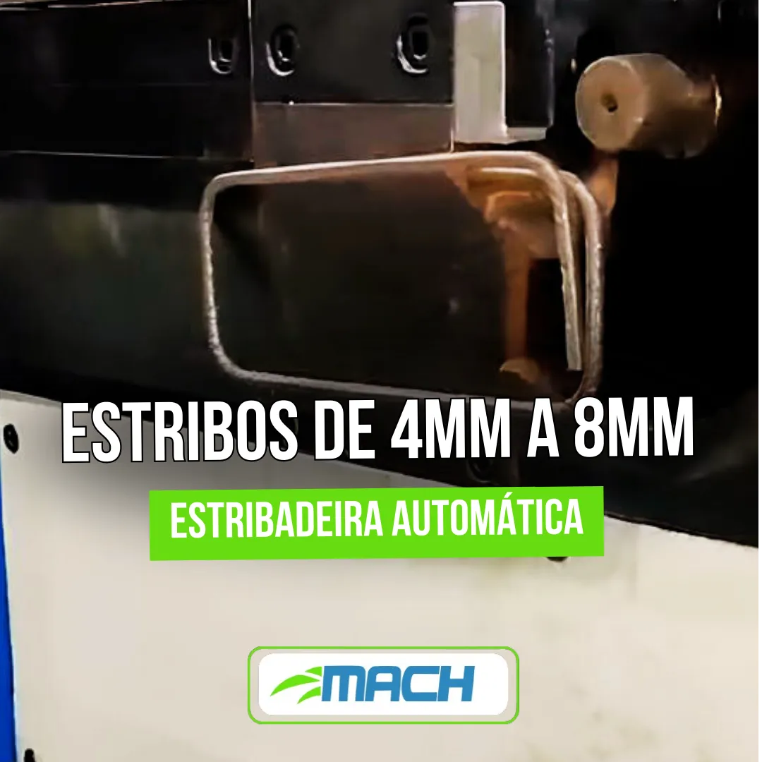 NOVA ESTRIBADEIRA AUTOMÁTICA | PRODUÇÃO DE 2.000 ESTRIBOS POR HORA