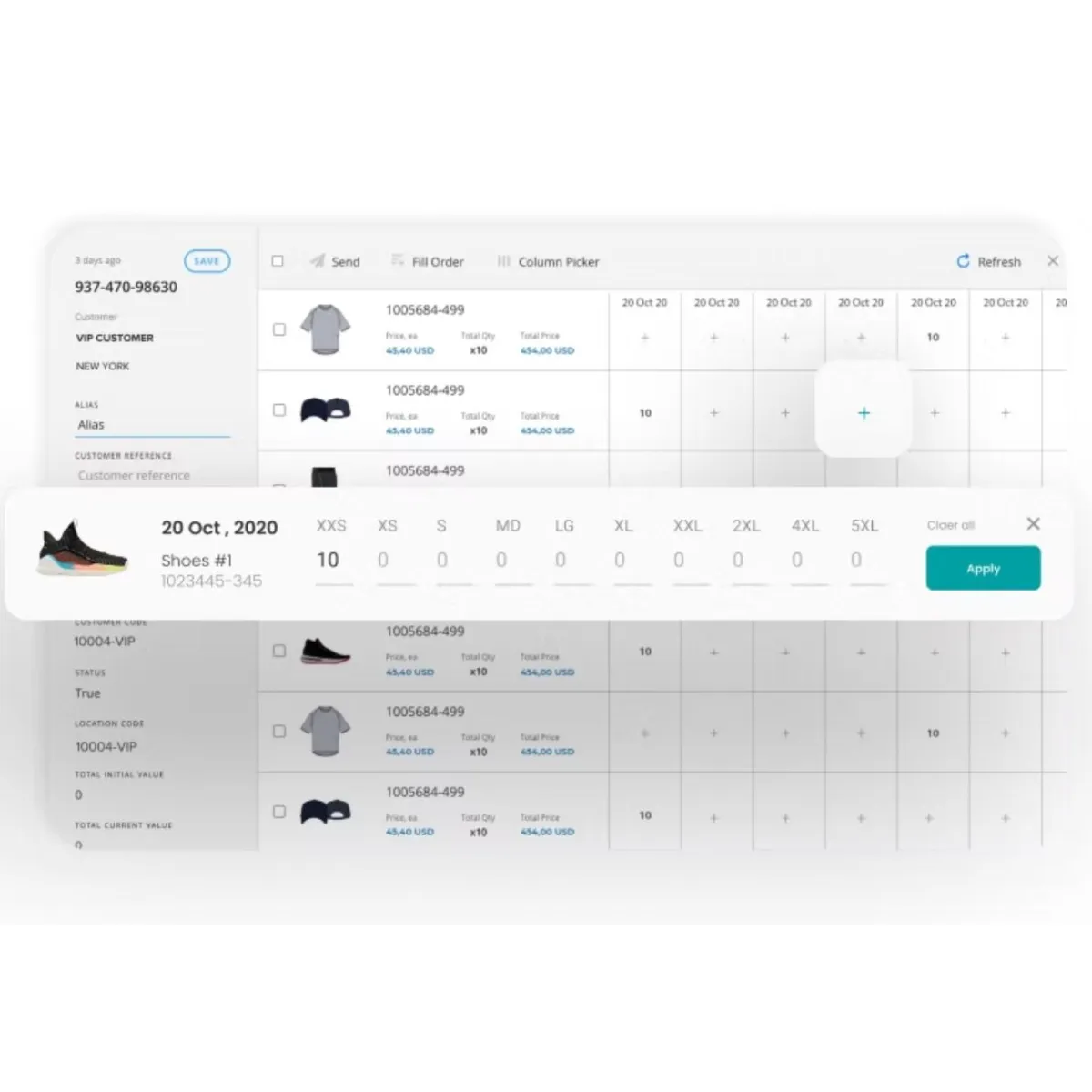 Orders collection & Pre-Booking Intelligence