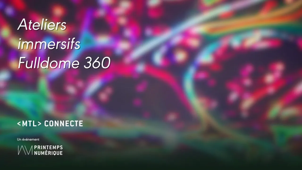 Immersive fulldome workshops: from recording to 360° experience