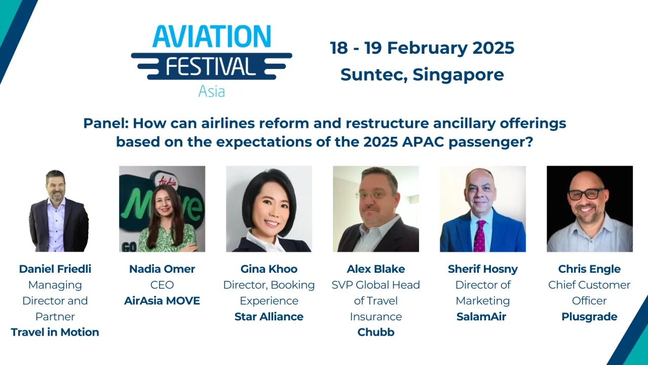 Panel: How can airlines reform and restructure ancillary offerings based on the expectations of the 2025 APAC passenger?