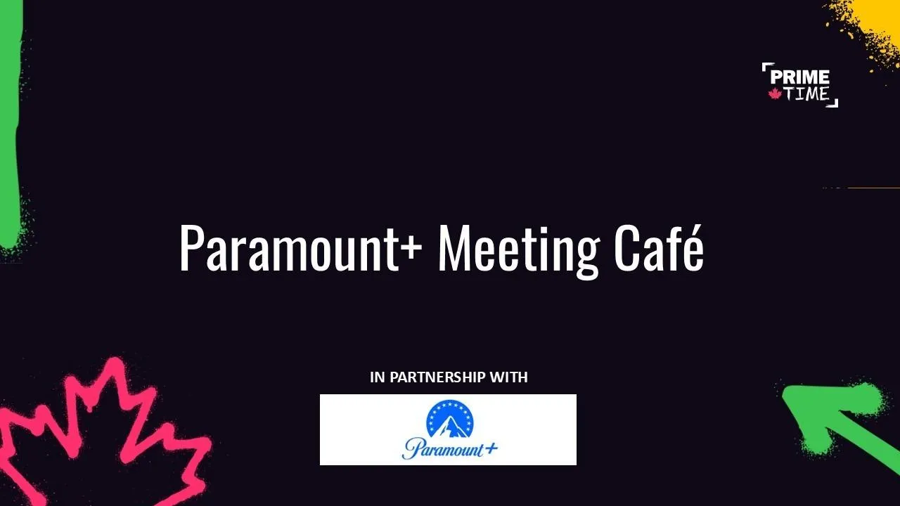 Paramount+ Meeting Café