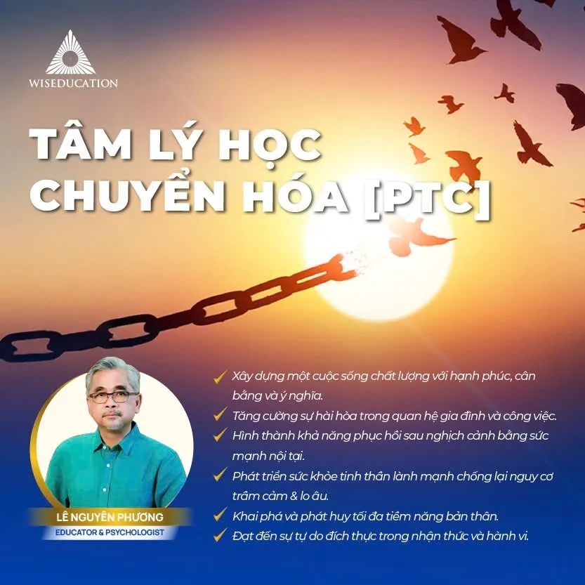 KHÓA HỌC TÂM LÝ HỌC CHUYỂN HÓA (PTC)