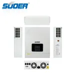 Factory Wholesale 48VDC 6200W 6.2kw Pure Sine Wave MPPT Solar Hybrid Inverter 6200 Watt String Inverter with 1 Year Warranty