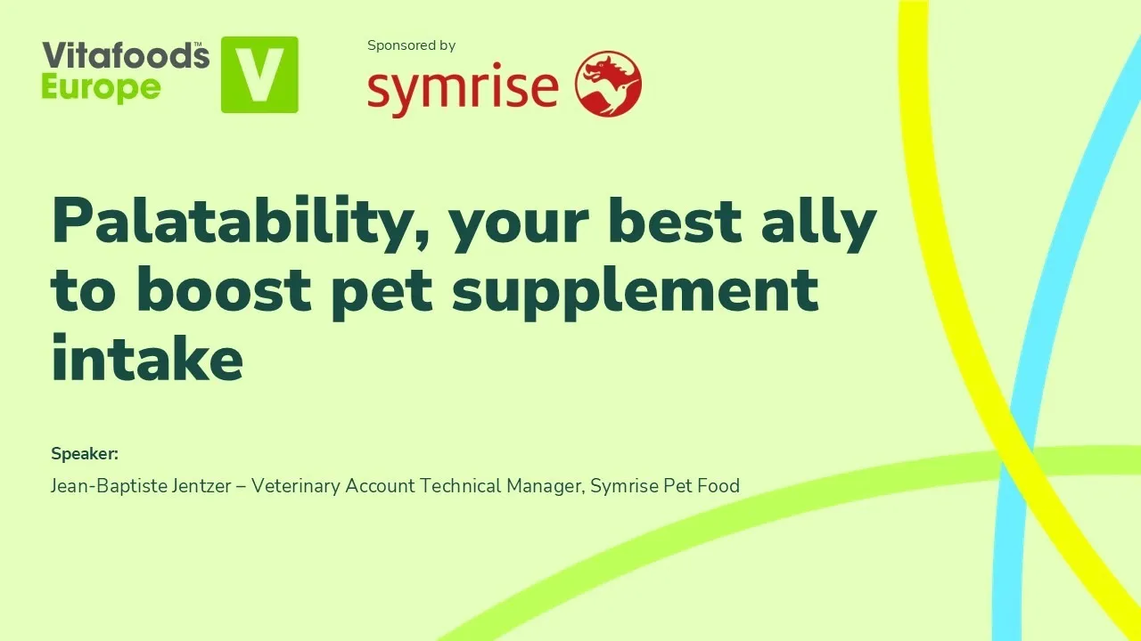 Palatability, your best ally to boost pet supplement intake