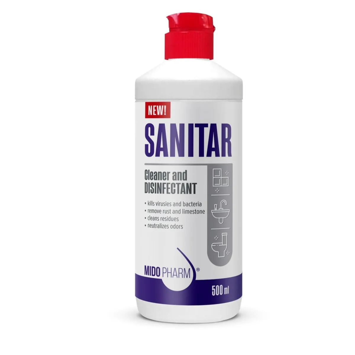 Hospital cleaners, disinfectants